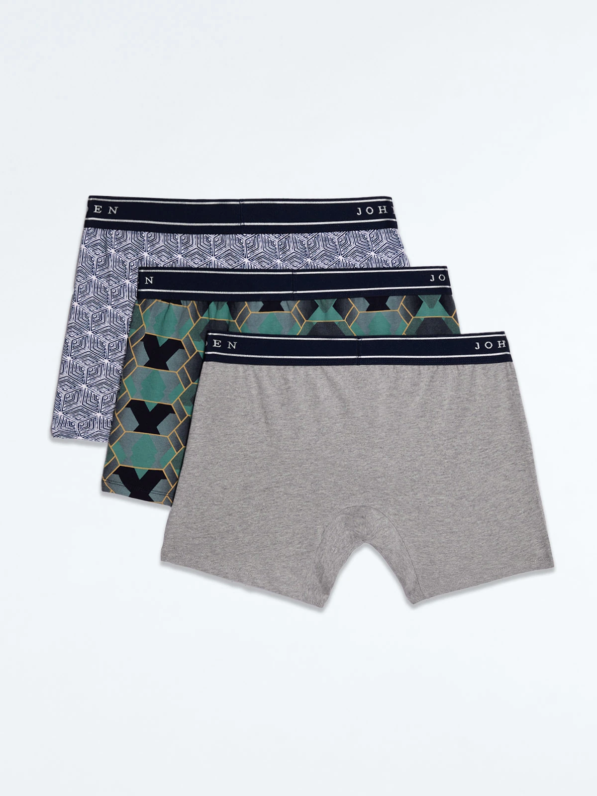 PACK X3 BOXER HOMBRE JOHN HOLDEN AZUL - 2