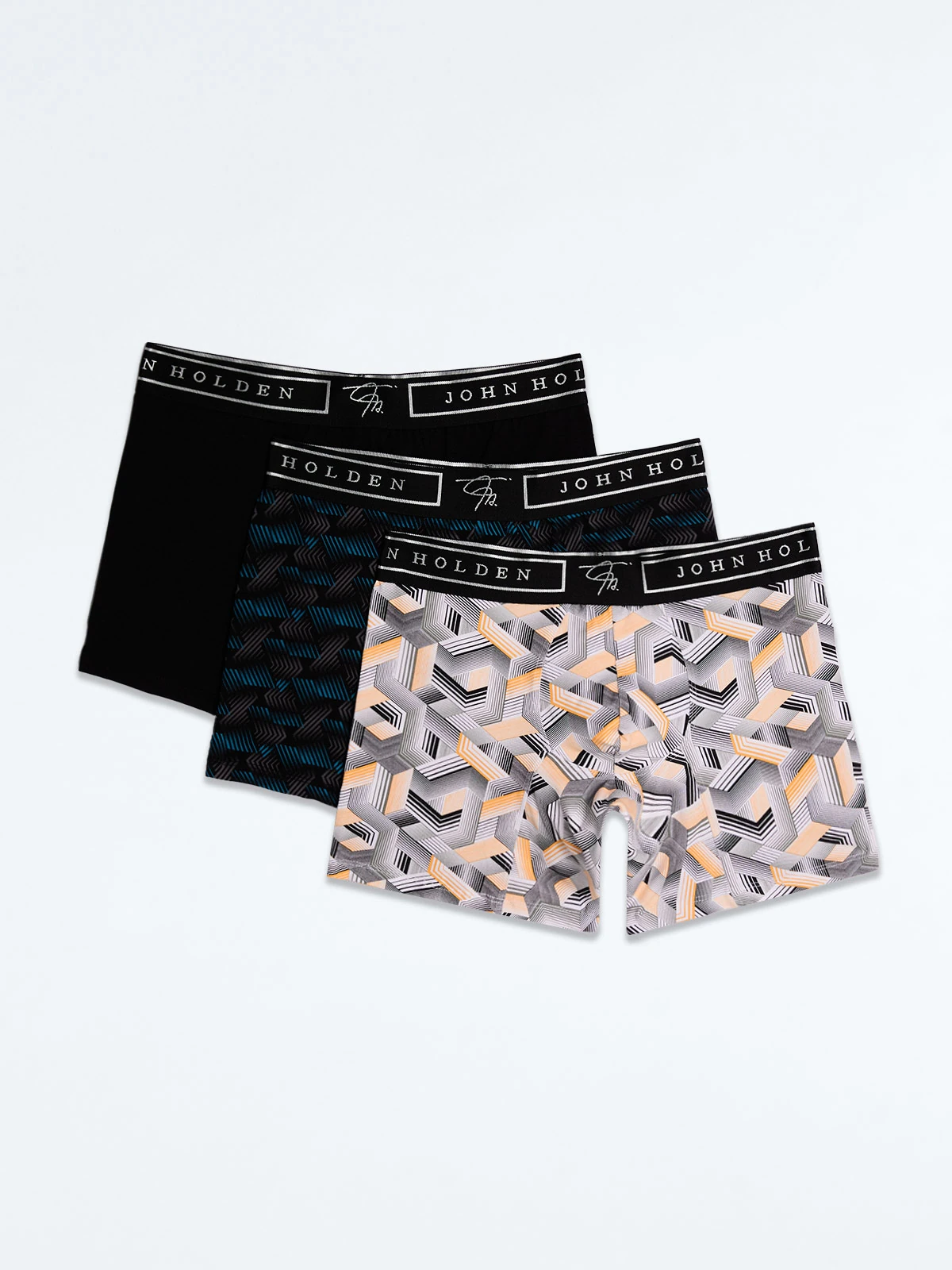 PACK X3 BOXER HOMBRE JOHN HOLDEN AZUL - 1