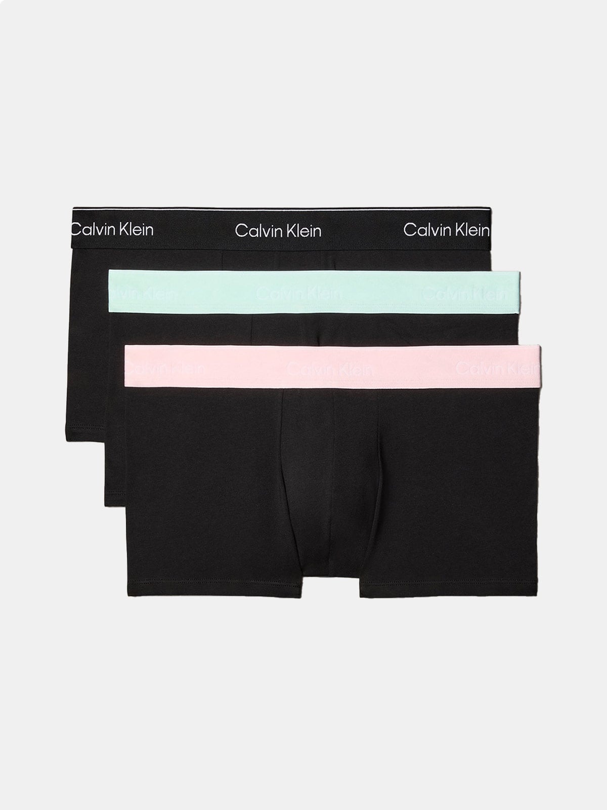 PACK X3 BOXER ALGODÓN HOMBRE CALVIN KLEIN LOW RISE TRUNK - 1