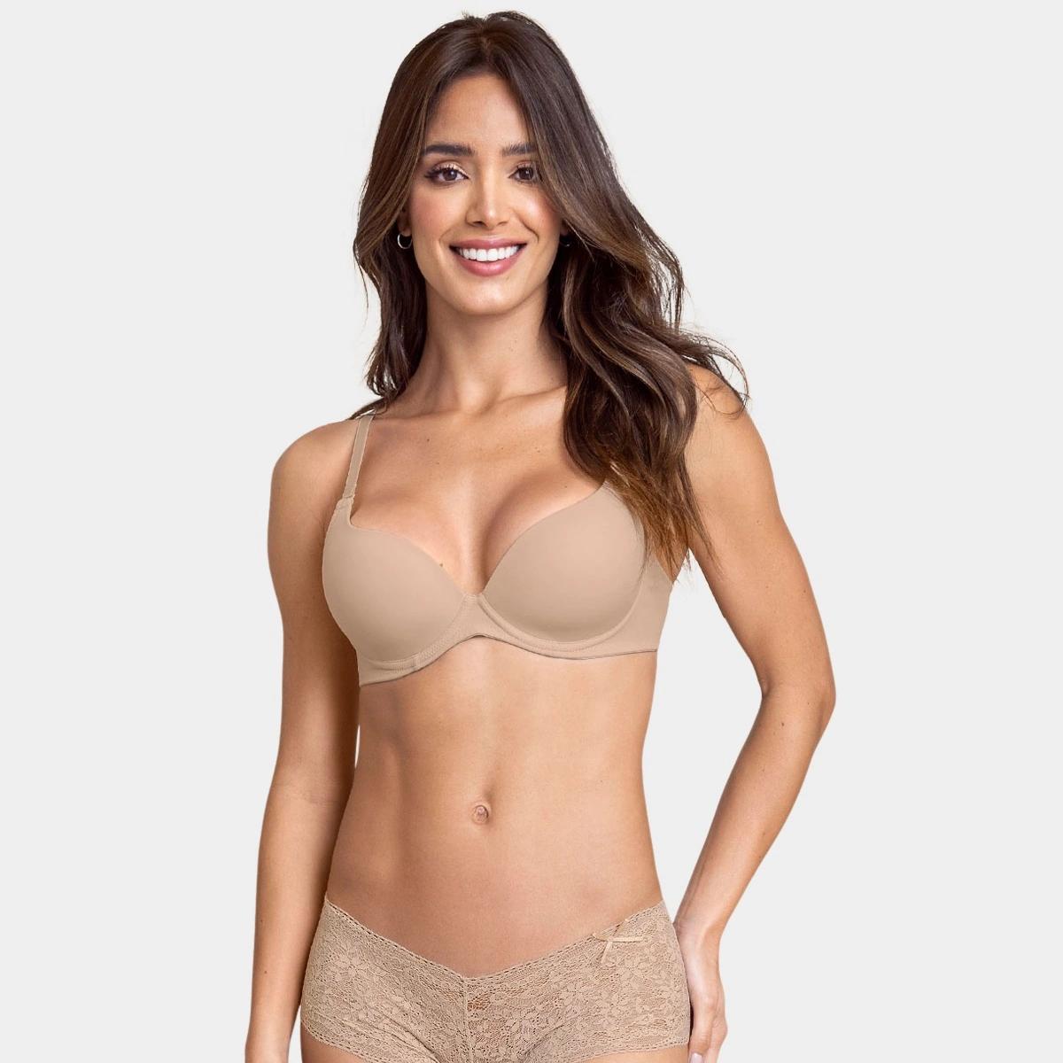BRASIER DE REALCE SUAVE CON CARGADERAS MULTIUSOS - 3