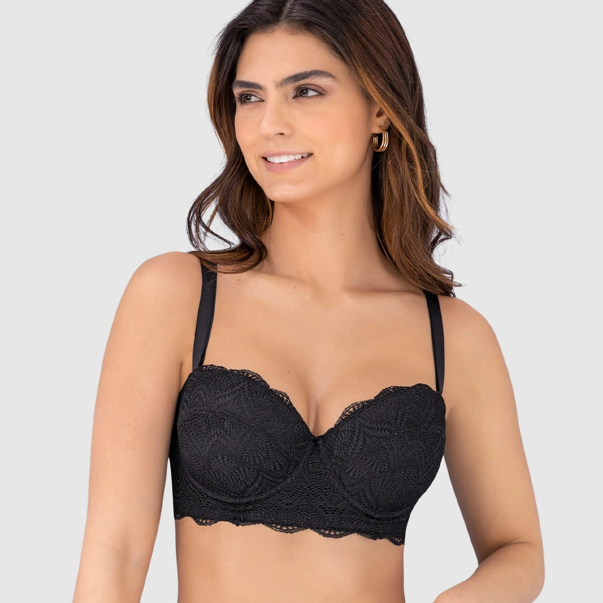 BRASIER BALCONET DE REALCE ALTO CON MÁXIMO CUBRIMIENTO DE ESPALDA SPECIAL FIT - 1
