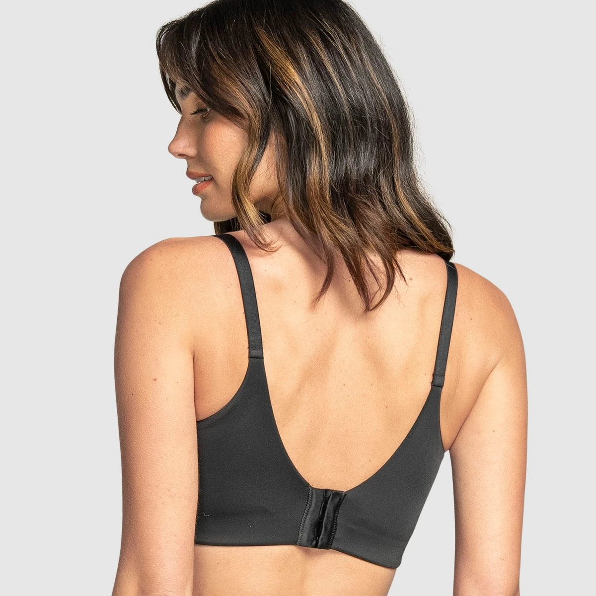 BRASIER DE REALCE SUAVE Y CUBRIMIENTO ALTO EN SISA Y ESPALDA COVER BRA - 2