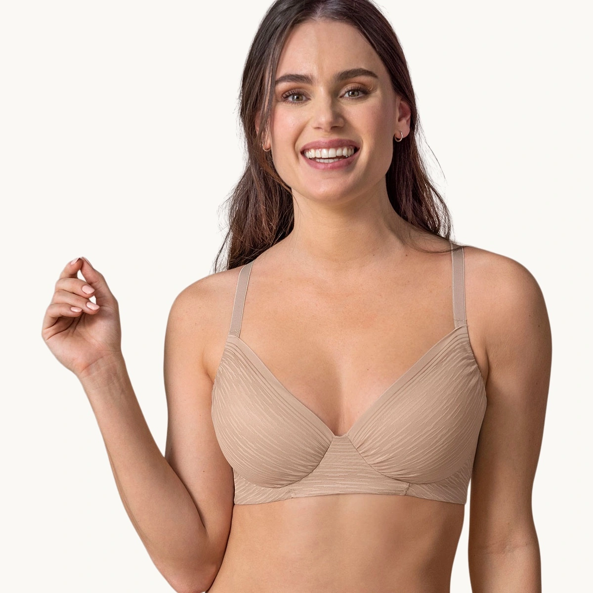 BRASIER CON CUBRIMIENTO TOTAL DEL BUSTO COMFORT FIT - 1