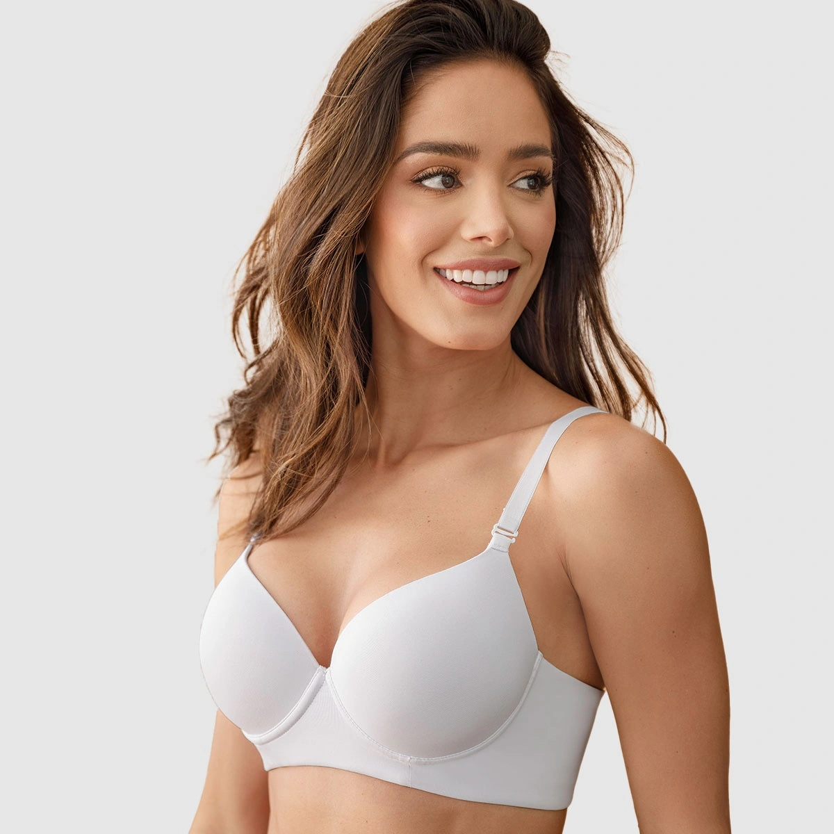 BRASIER DE REALCE ALTO COPA LISA - 1