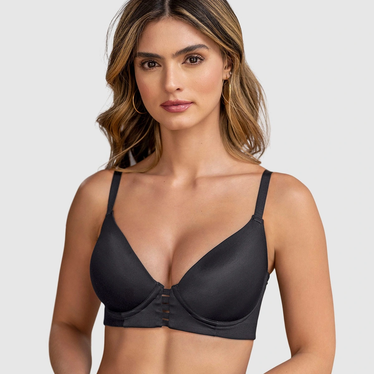 BRASIER TRIANGULAR DE REALCE ALTO Y BUEN CUBRIMIENTO MEMORY BUSTIER - 1