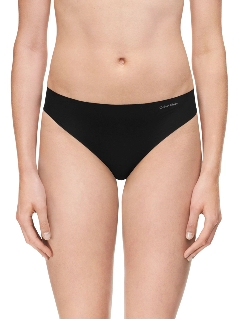 CALZÓN MUJER CALVIN KLEIN NEGRO THONG - 1