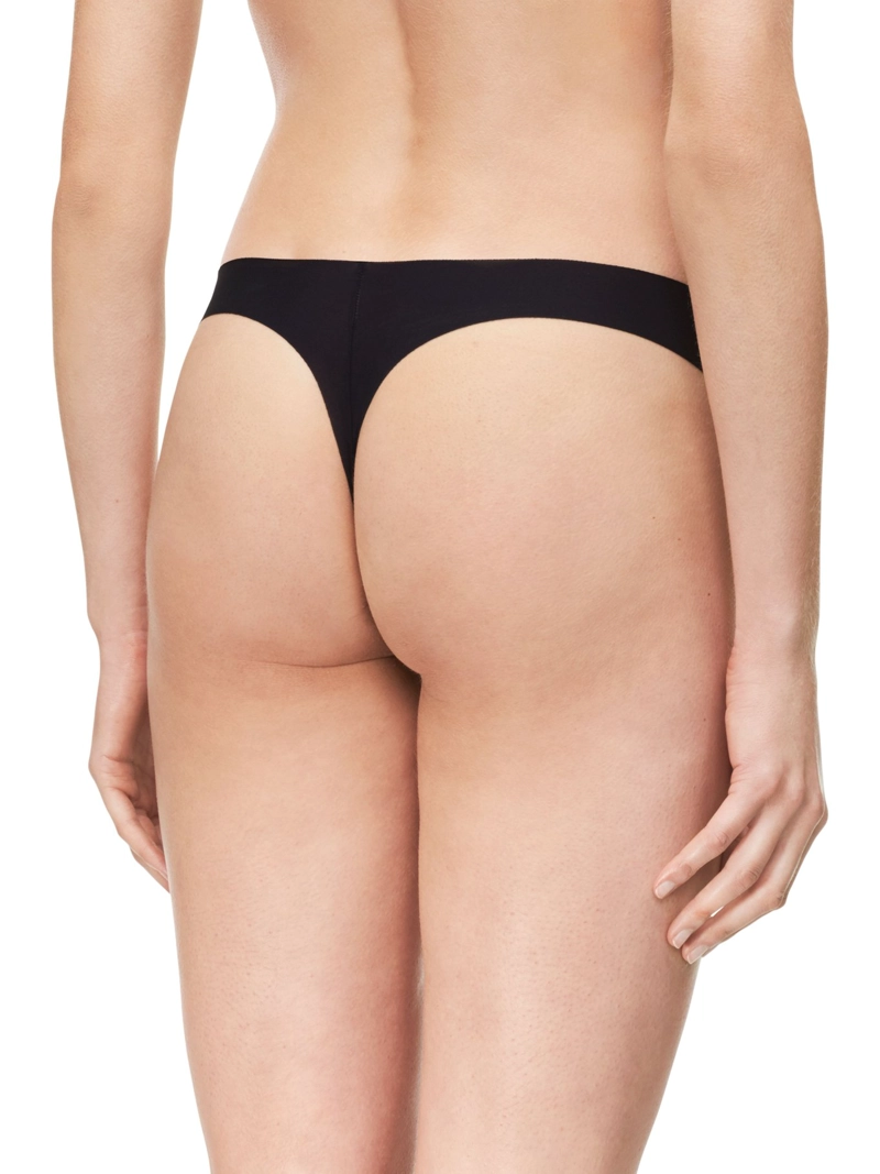 CALZÓN MUJER CALVIN KLEIN NEGRO THONG - 2
