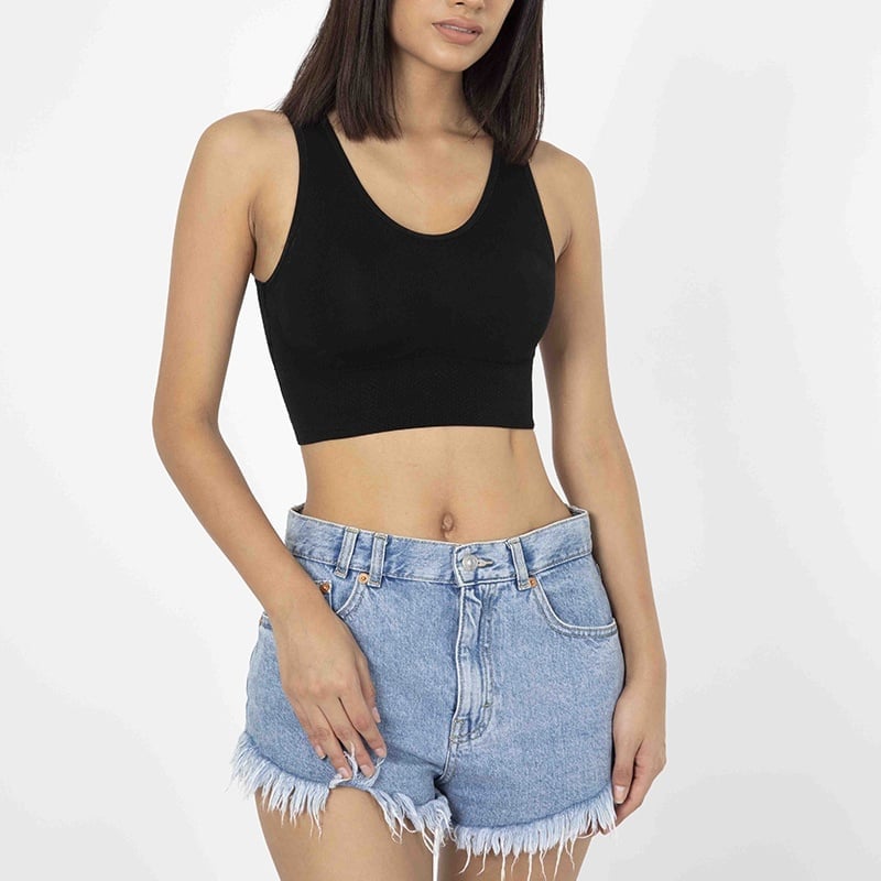TOP FORMADOR MUJER LANCASTER TPFDSMAL1NGRO CONTROL NYLON - 1