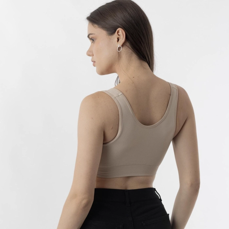 TOP FORMADOR MUJER LANCASTER TPFDLARG1BEIG CONTROL NYLON - 2