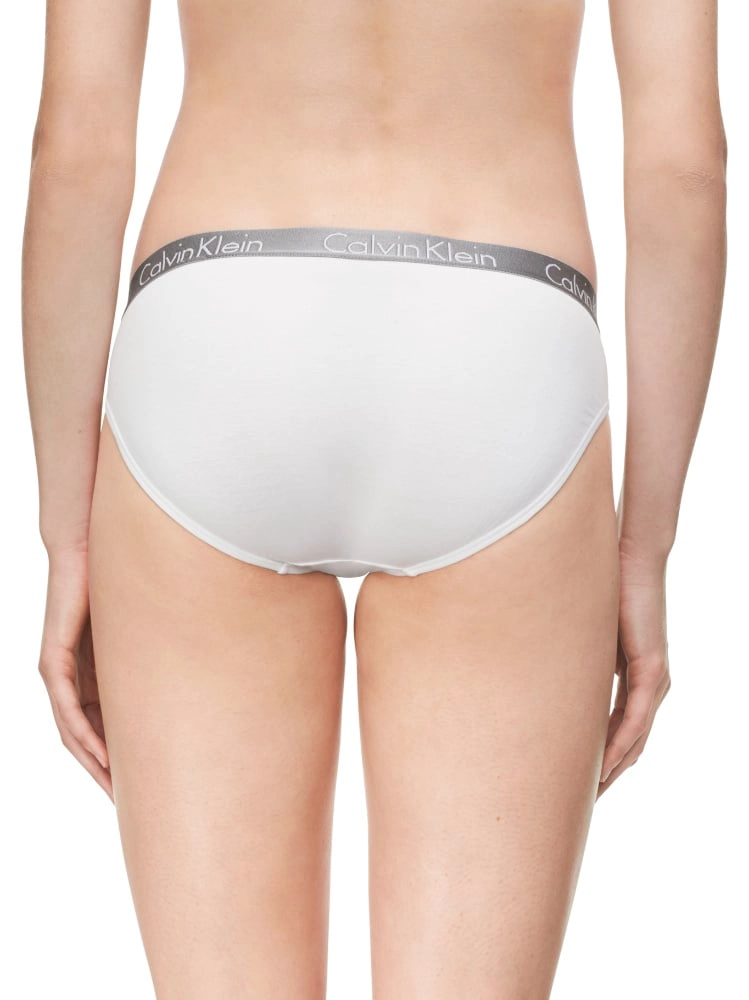 CALZÓN ALGODÓN MUJER CALVIN KLEIN BLANCO BIKINI - 2