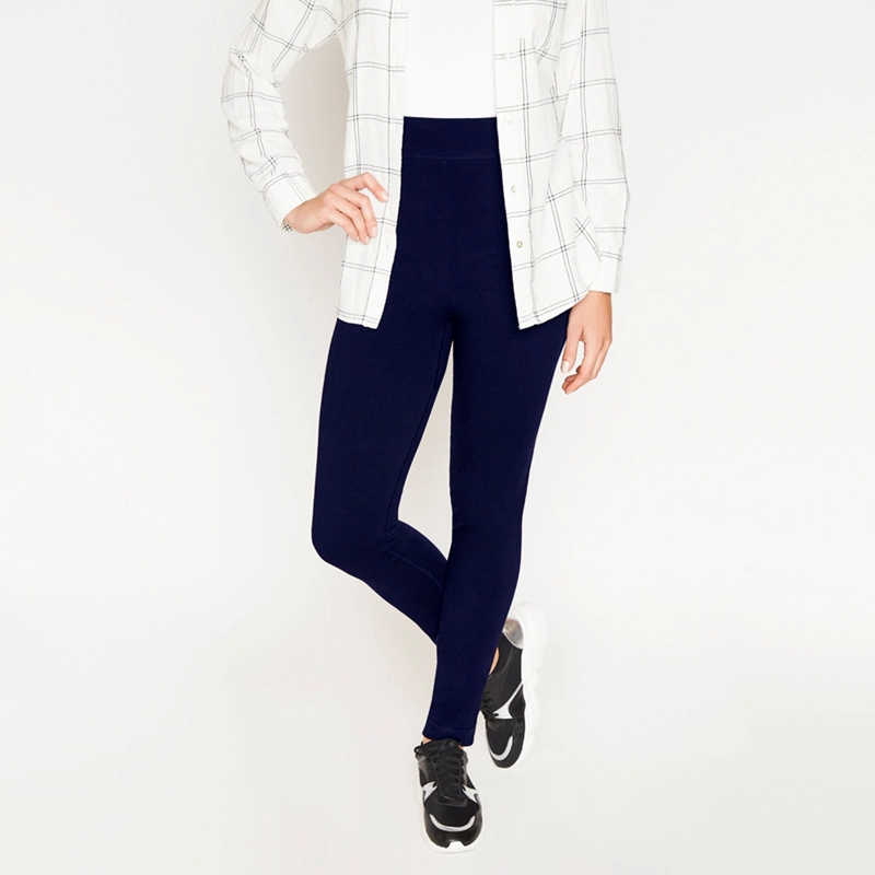 LEGGINS CASUAL SLIM MUJER CAFFARENA 14557 AFELPADA - 1