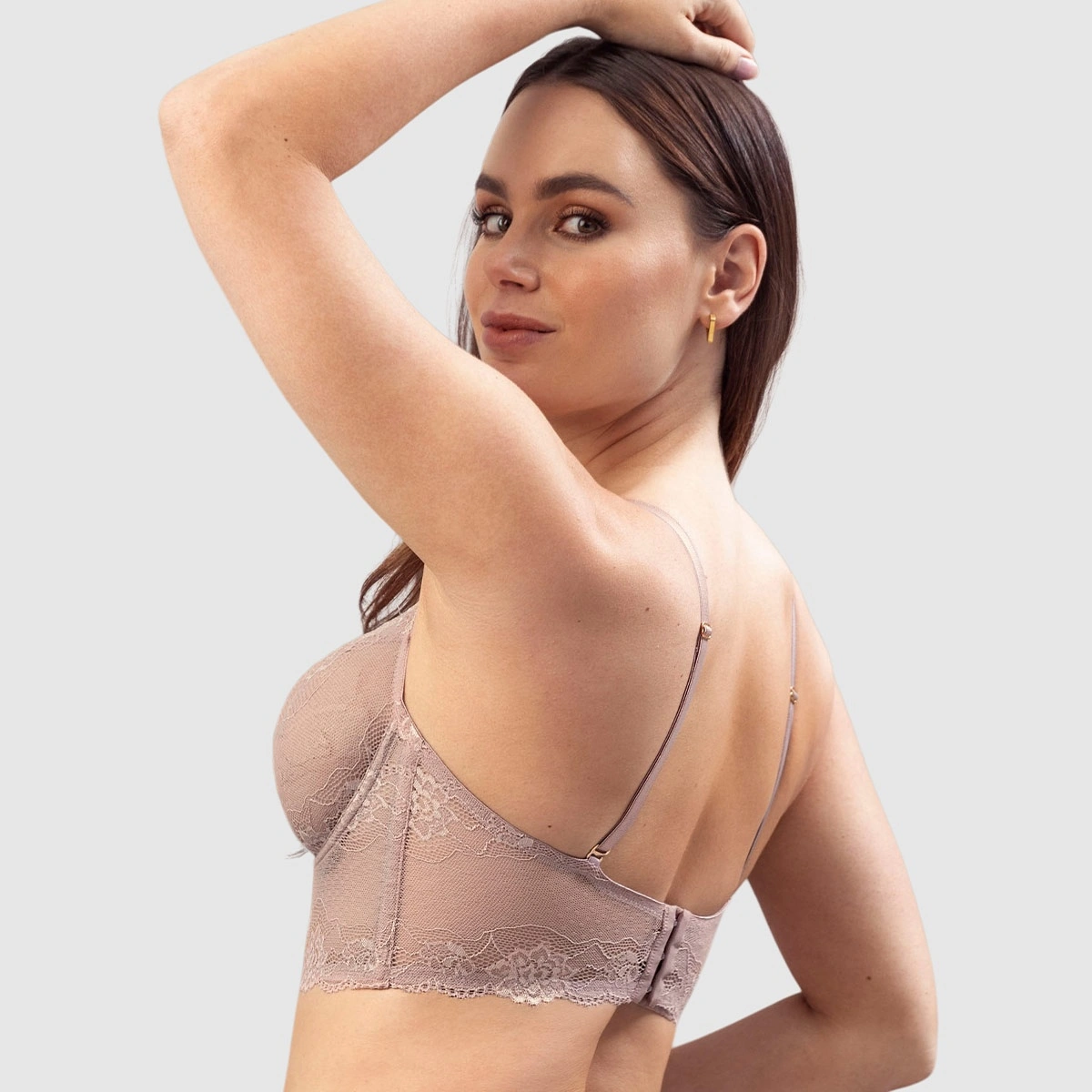 BUSTIER SIEMPRE SEXY EN ENCAJE ELÁSTICO - 2