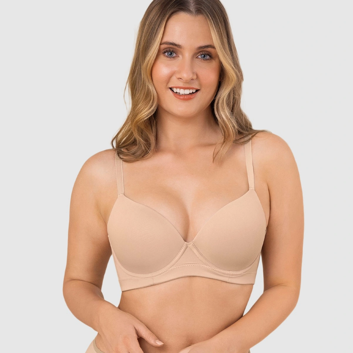 BRASIER DE REALCE SUAVE Y BUEN CUBRIMIENTO EN ESPALDA - 1