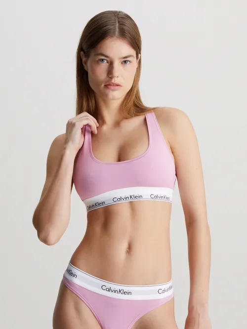 SOSTÉN MUJER CALVIN KLEIN MODERN COTTON UNLINED BRALETTE - 2
