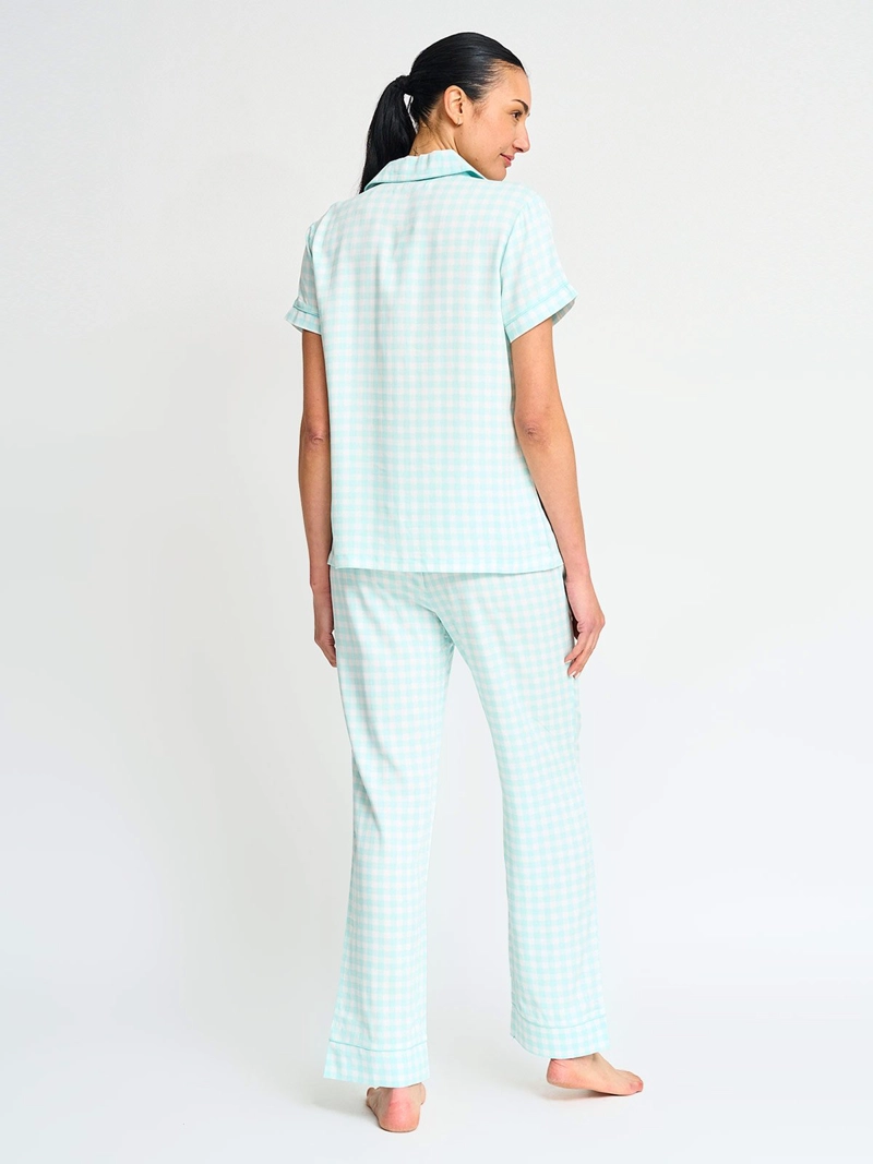 PIJAMA MANGA CORTA MUJER MARQUIS CAMISERO - 2
