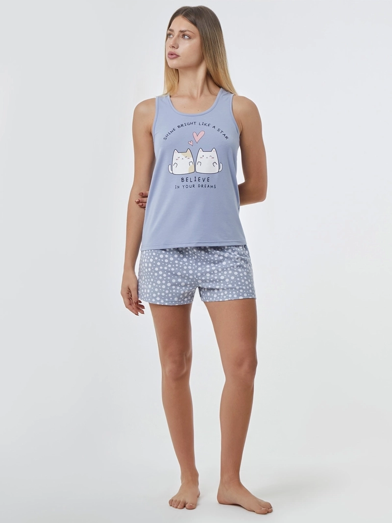 PIJAMA MUJER INDEX NAVI SPORT - 5