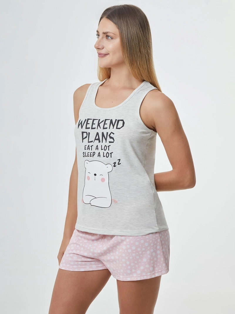 PIJAMA MUJER INDEX NAVI SPORT - 1