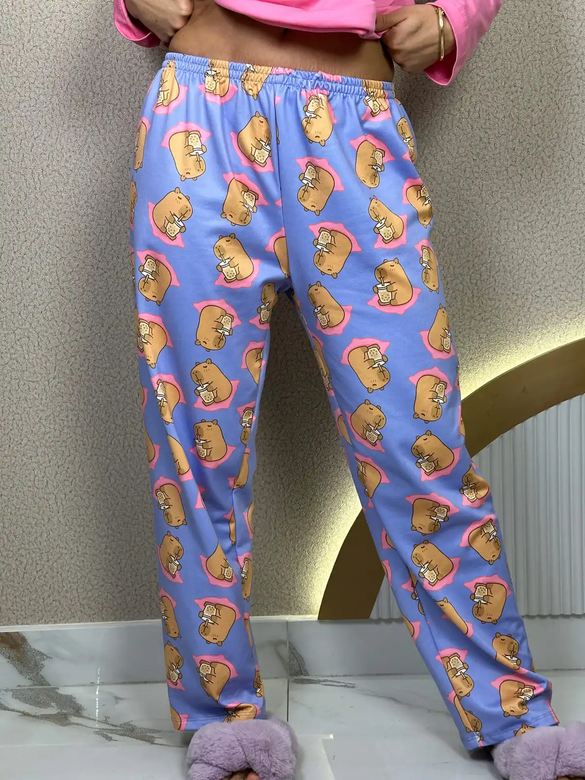 PIJAMA ALGODÓN MUJER ALEJANDRA BAIGORRIA CAPIBARA - 3