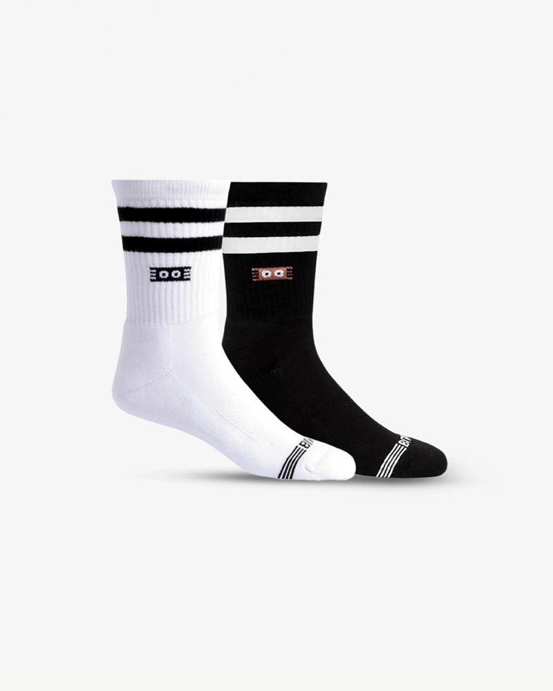 MEDIAS UNISEX BUNGU HALF CALF VINTAGE 2PACK - 1
