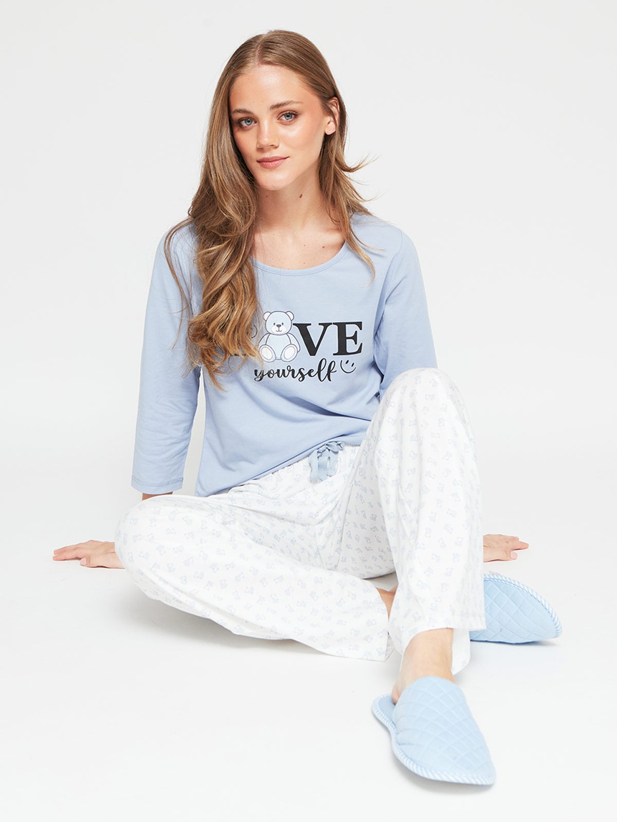 POLO DE PIJAMA MANGA 3/4 MUJER INDEX PRINT C - 4