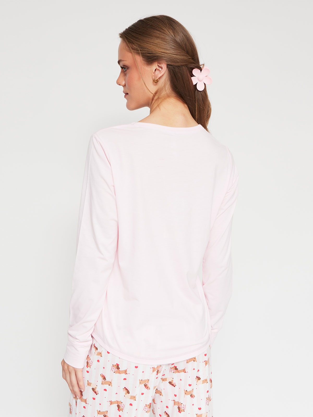 POLO DE PIJAMA MANGA LARGA MUJER INDEX PUNO - 2