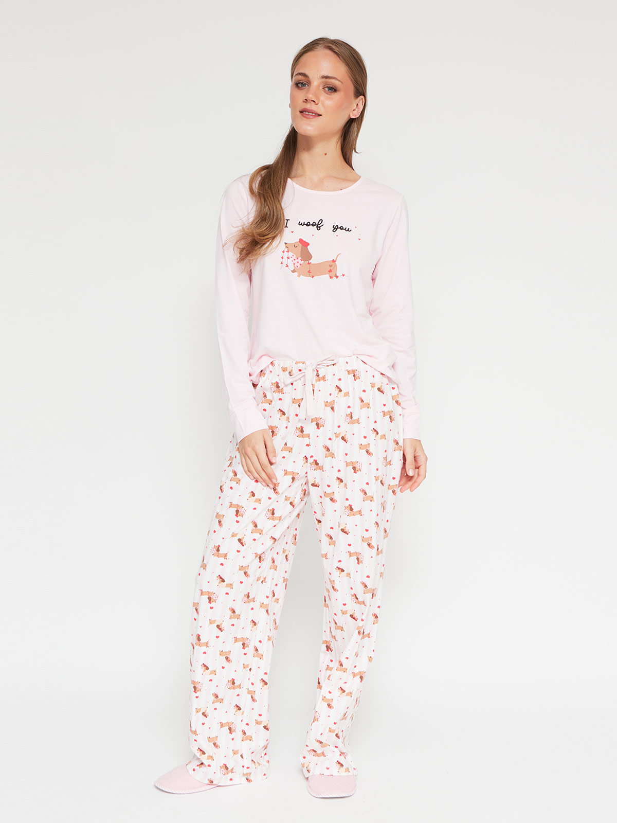 POLO DE PIJAMA MANGA LARGA MUJER INDEX PUNO - 4