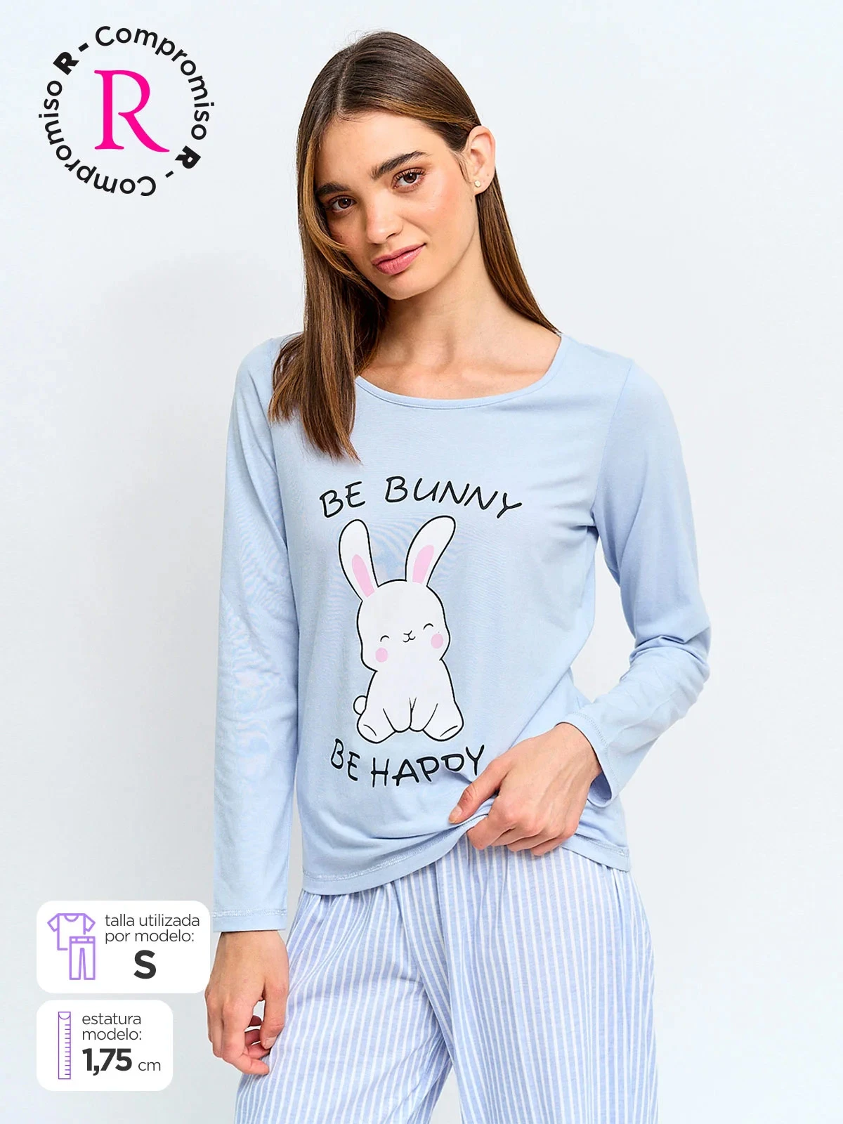 POLO MANGA LARGA MUJER INDEX PRINT - 1