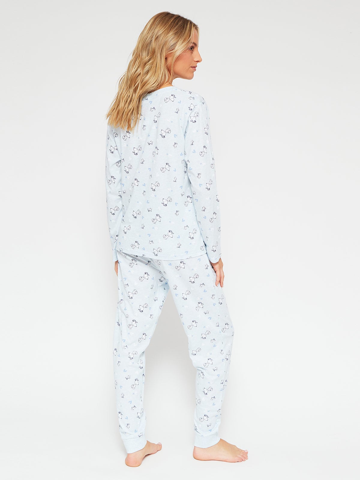 PIJAMA MANGA LARGA MUJER INDEX PUNO - 2