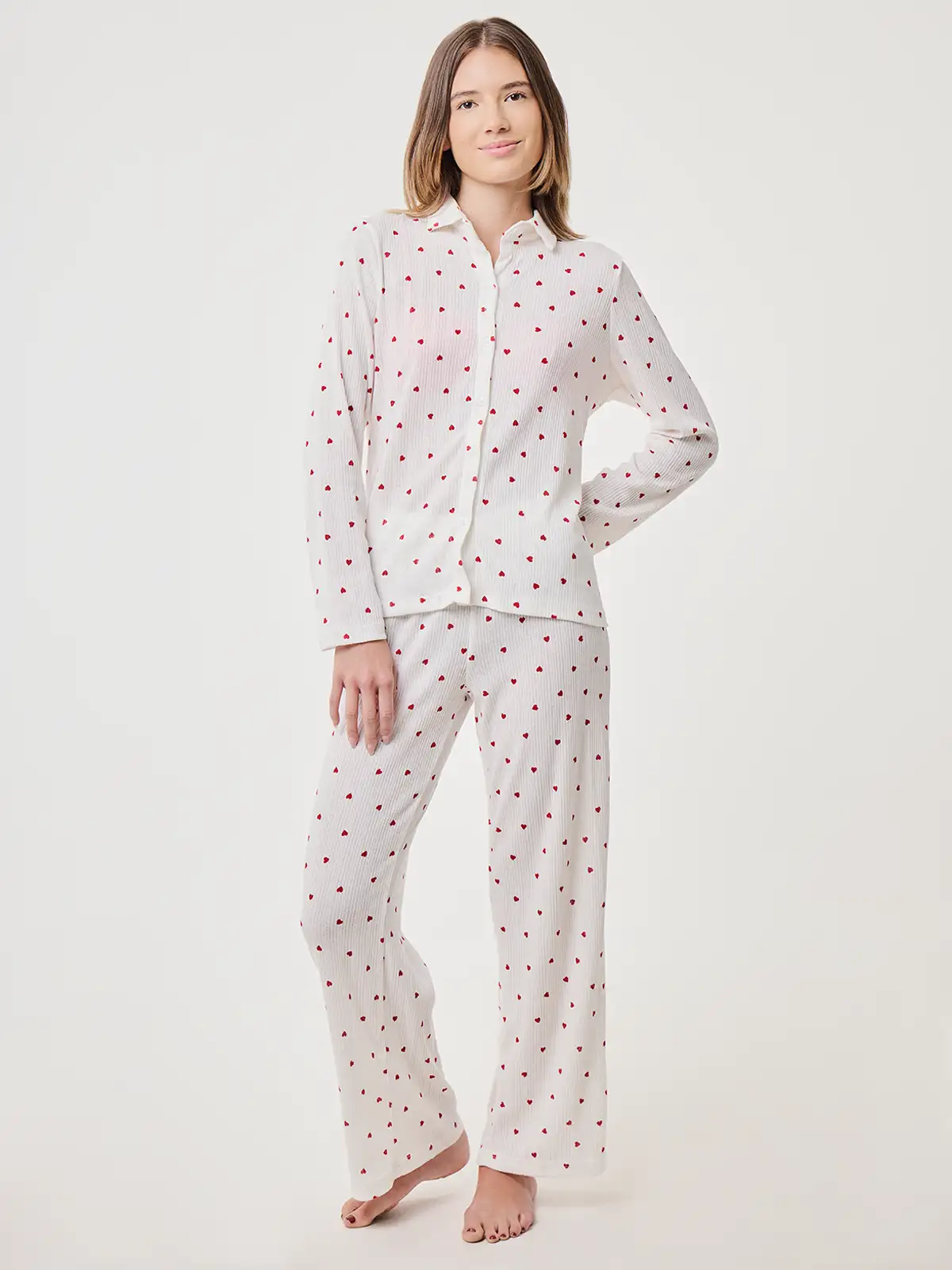 PIJAMA MUJER INDEX HEART - 1