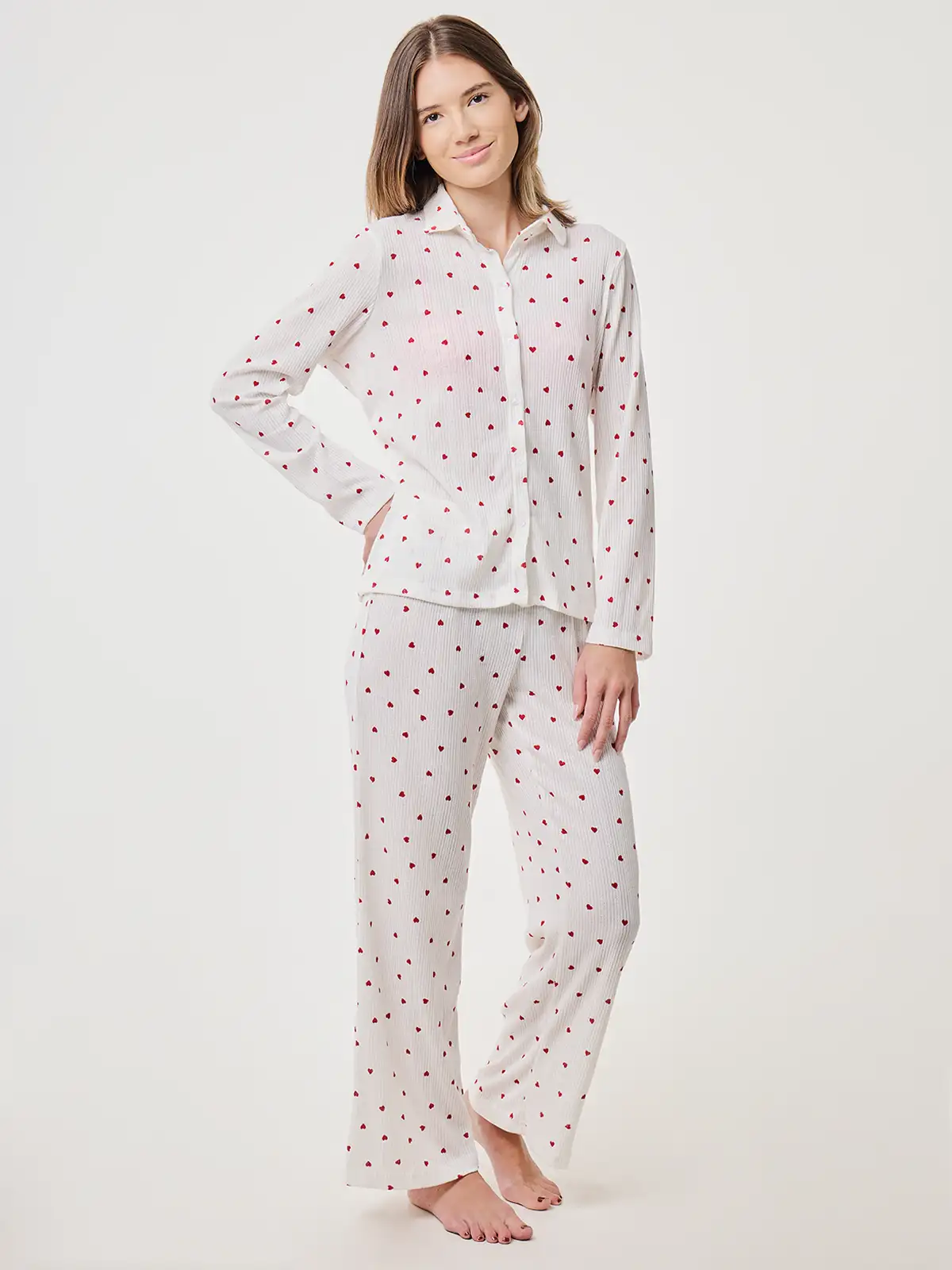 PIJAMA MUJER INDEX HEART - 3