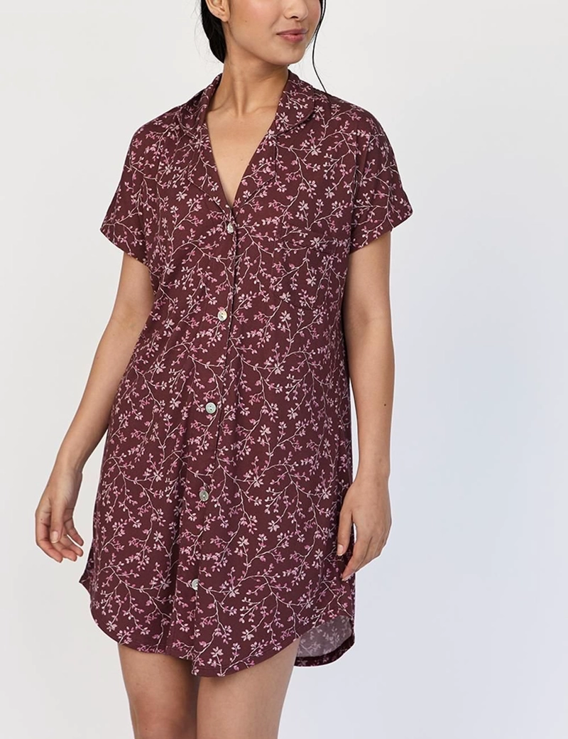 PIJAMA MUJER IN BLOOM CAMISOLA BOYFRIEND AGNES - 2