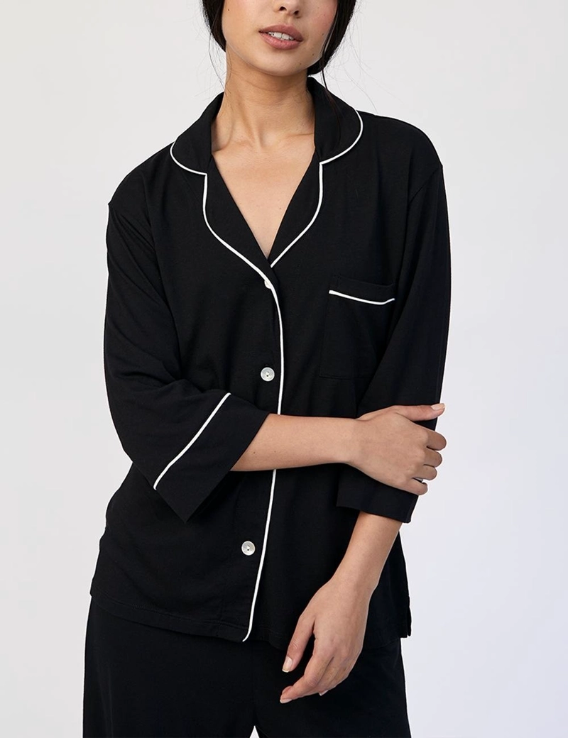 PIJAMA MUJER IN BLOOM BOYFRIEND MIDI - 2