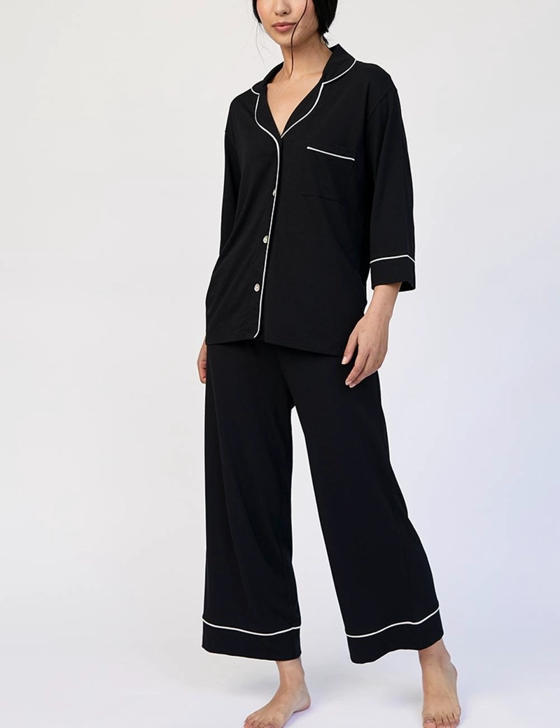 PIJAMA MUJER IN BLOOM BOYFRIEND MIDI - 3