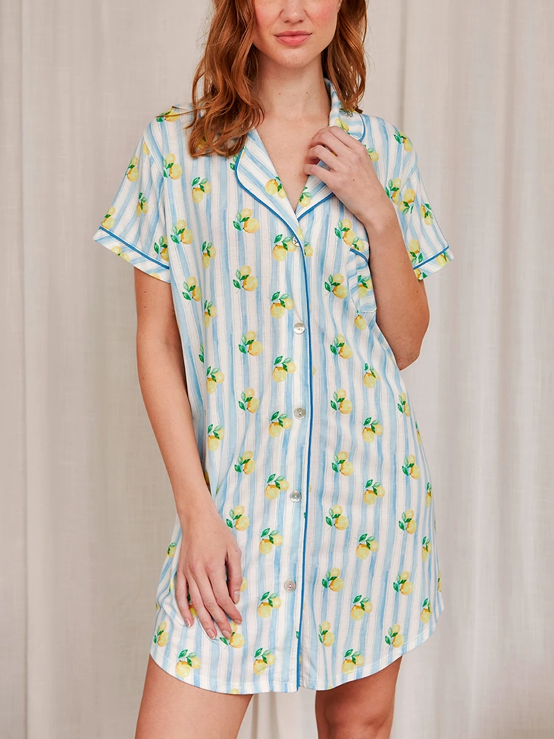 CAMISOLA MANGA CORTA MUJER IN BLOOM BOYFRIEND - 1