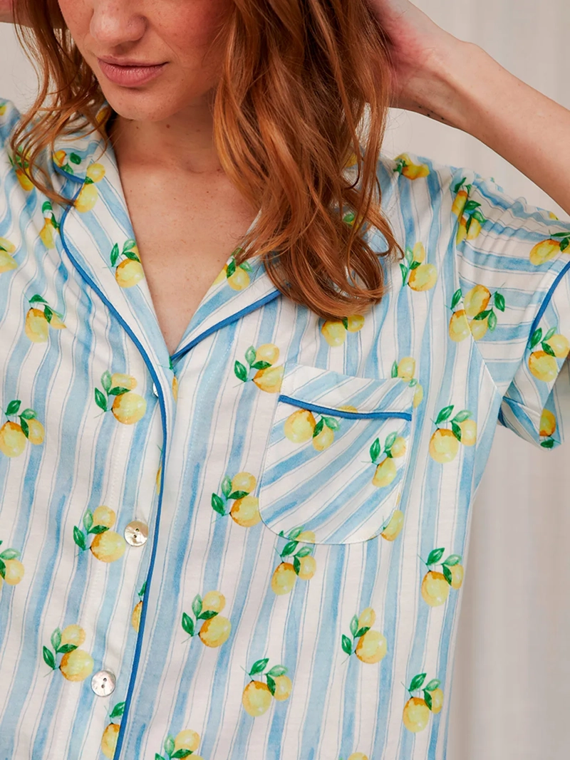 CAMISOLA MANGA CORTA MUJER IN BLOOM BOYFRIEND - 2
