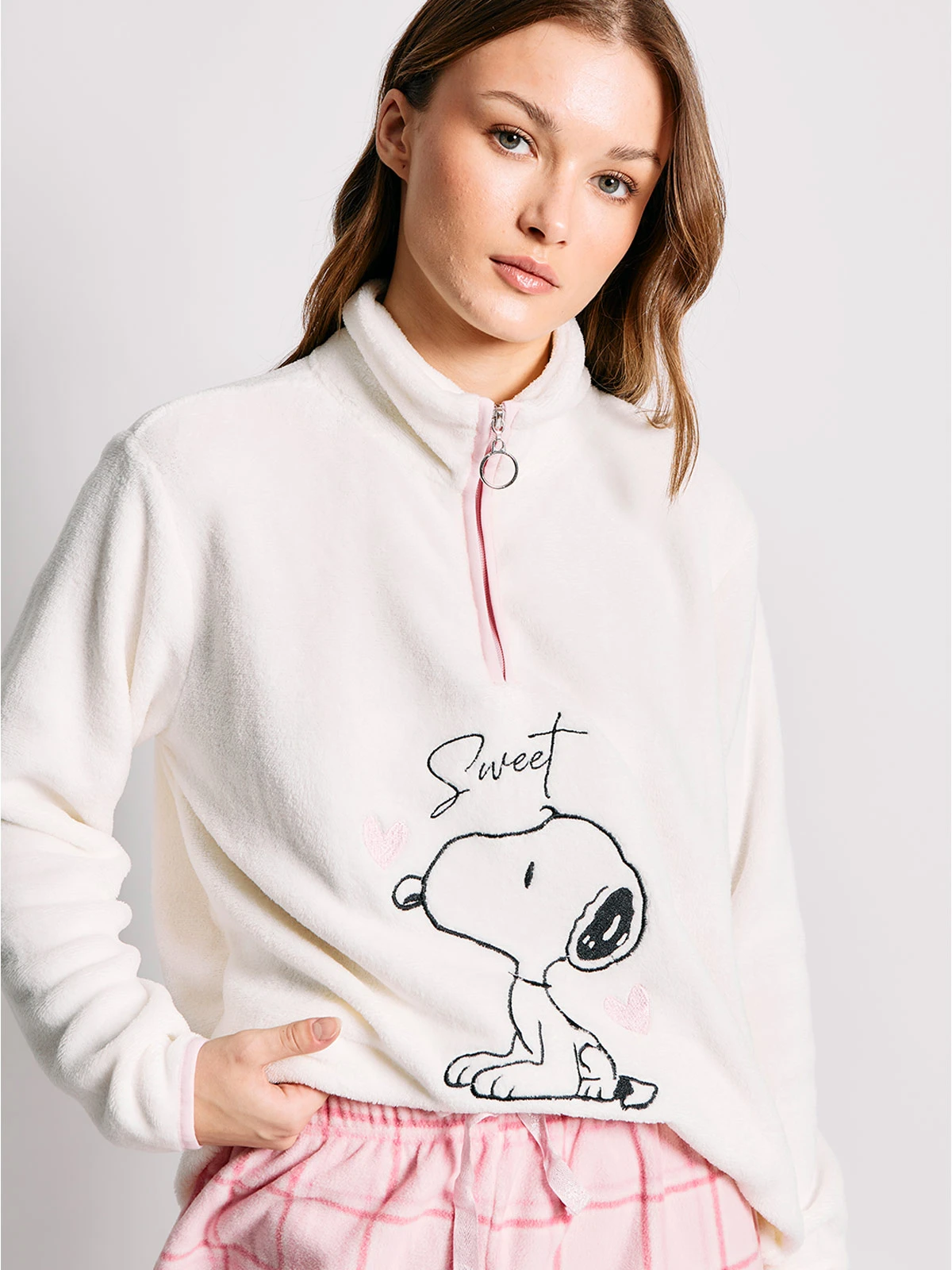 PIJAMA MANGA LARGA MUJER INDEX SNOOPY - 3