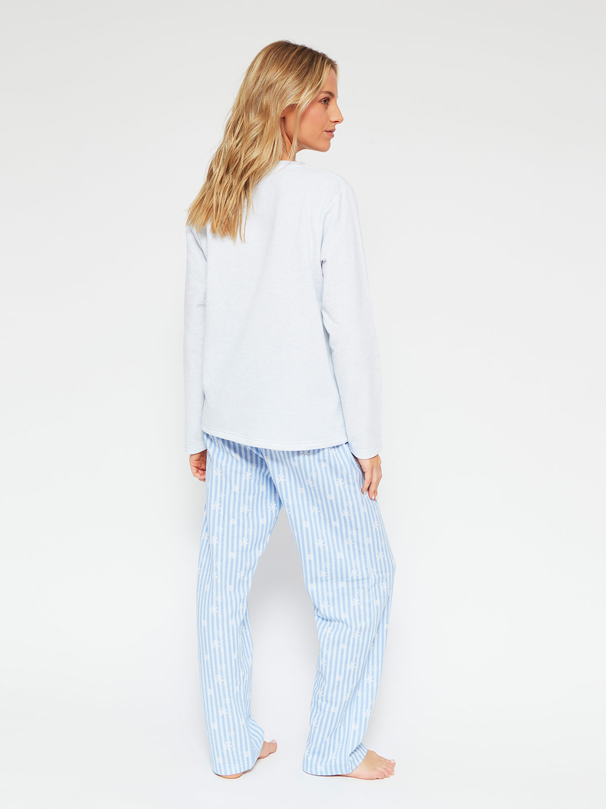 PIJAMA MUJER INDEX MANGA LARGA SNOOPY - 2