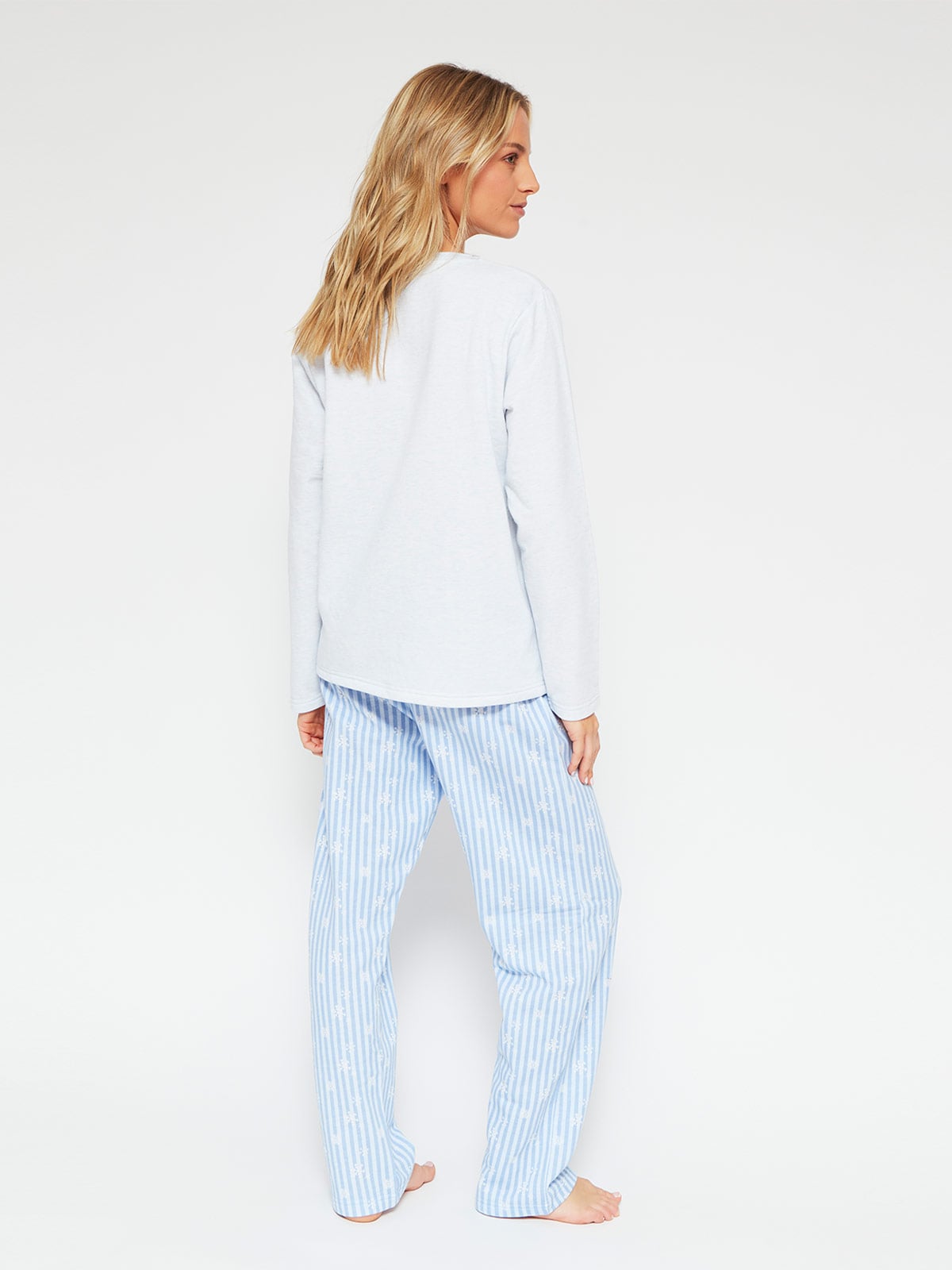 PIJAMA MUJER INDEX MANGA LARGA SNOOPY - 2