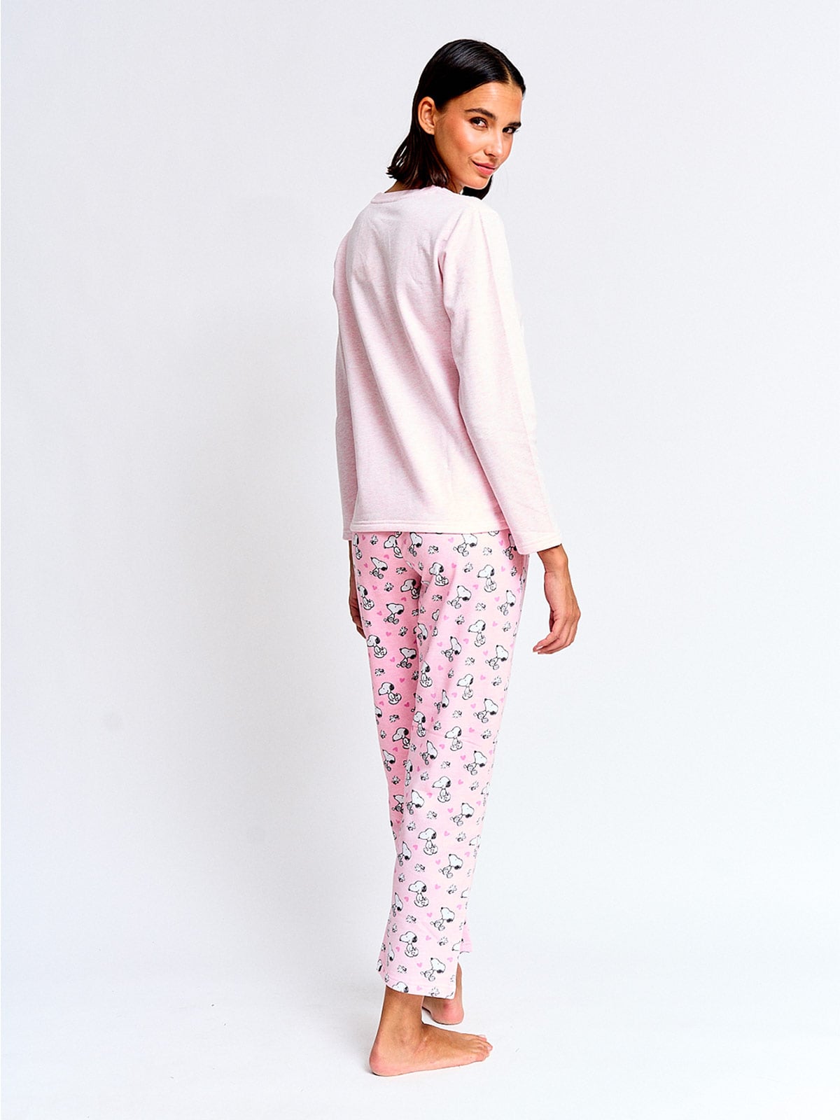 PIJAMA MUJER INDEX MANGA LARGA SNOOPY - 2