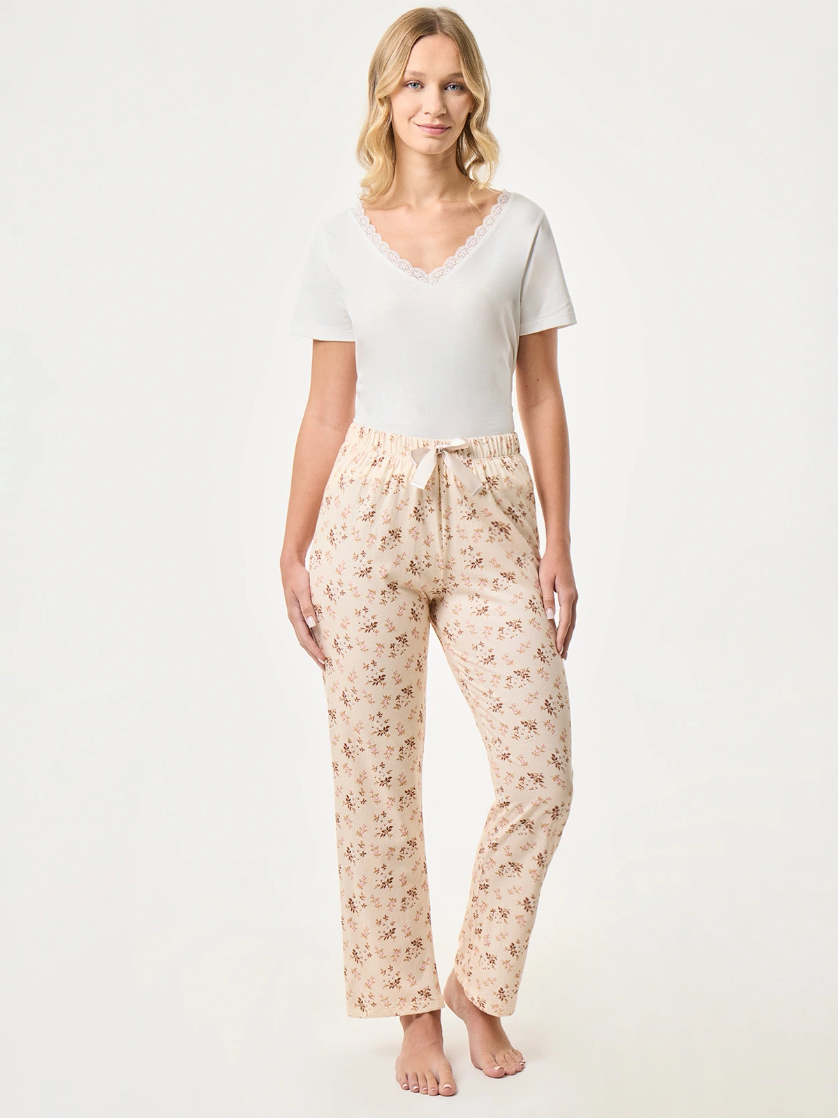 PANTALÓN DE PIJAMA MUJER MARQUIS FLORCITAS - 5