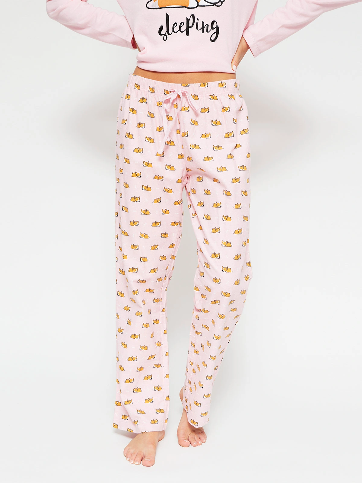PANTALÓN PIJAMA MUJER INDEX FRANELA - 2