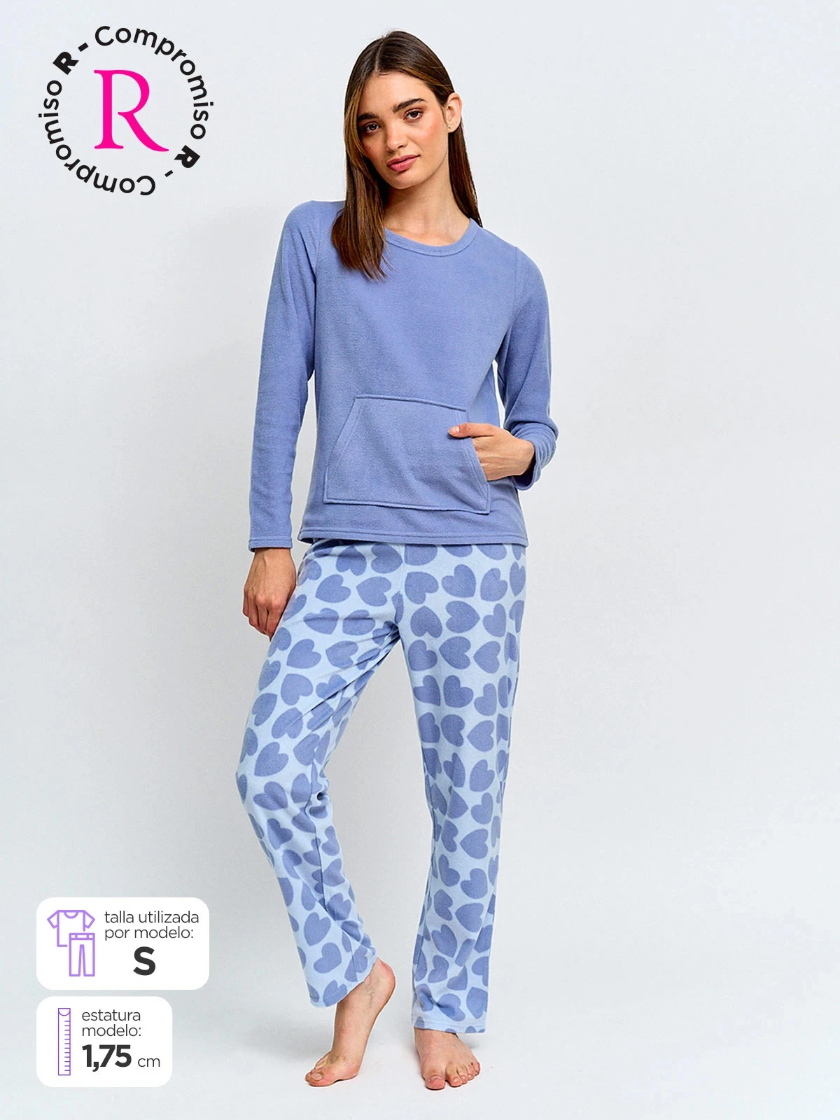 PIJAMA MUJER INDEX OSITOS - 1