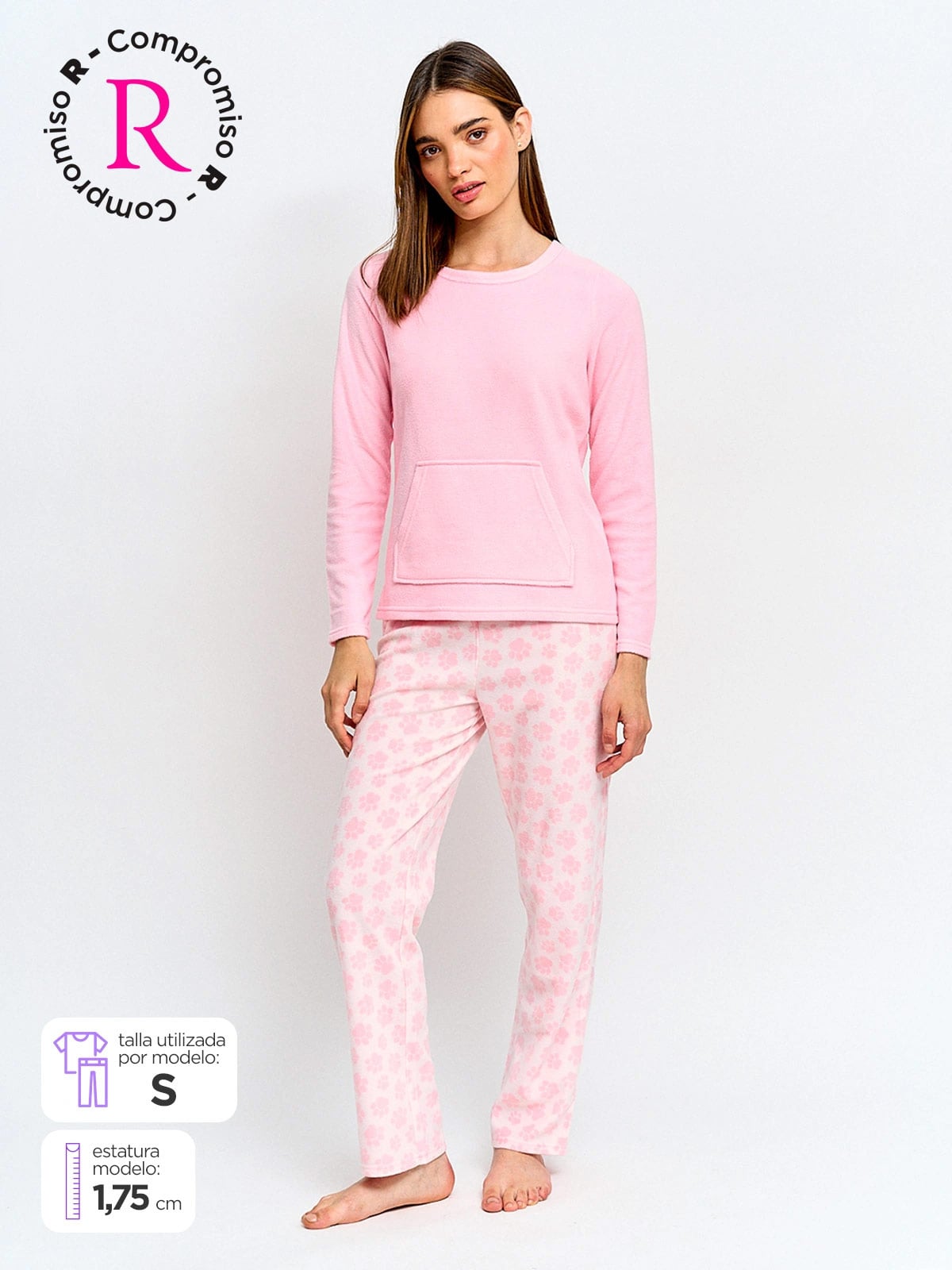 PIJAMA MUJER INDEX OSITOS - 1