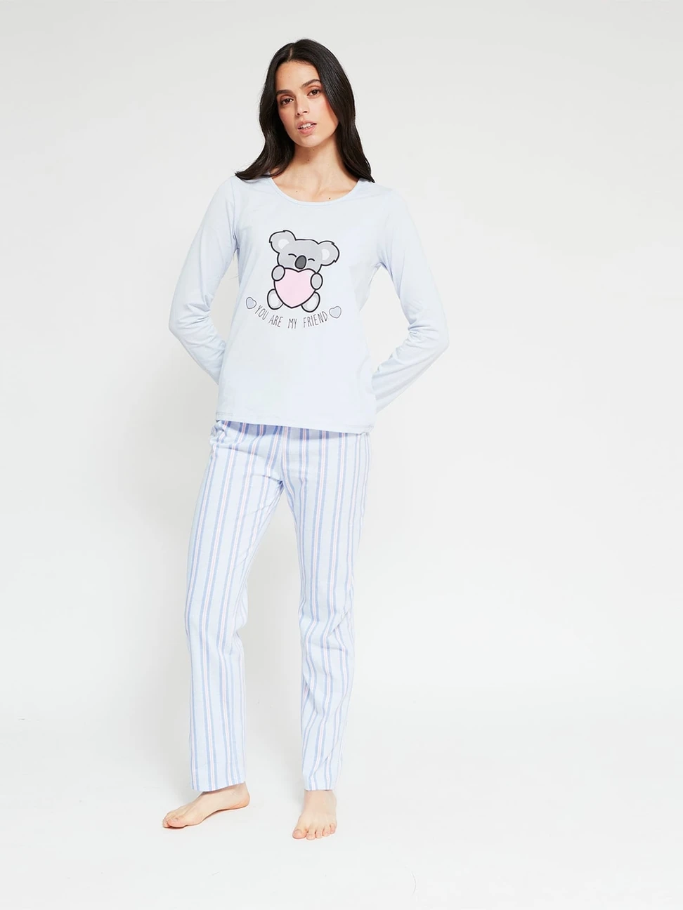 PANTALÓN PIJAMA RECTO MUJER INDEX - 4