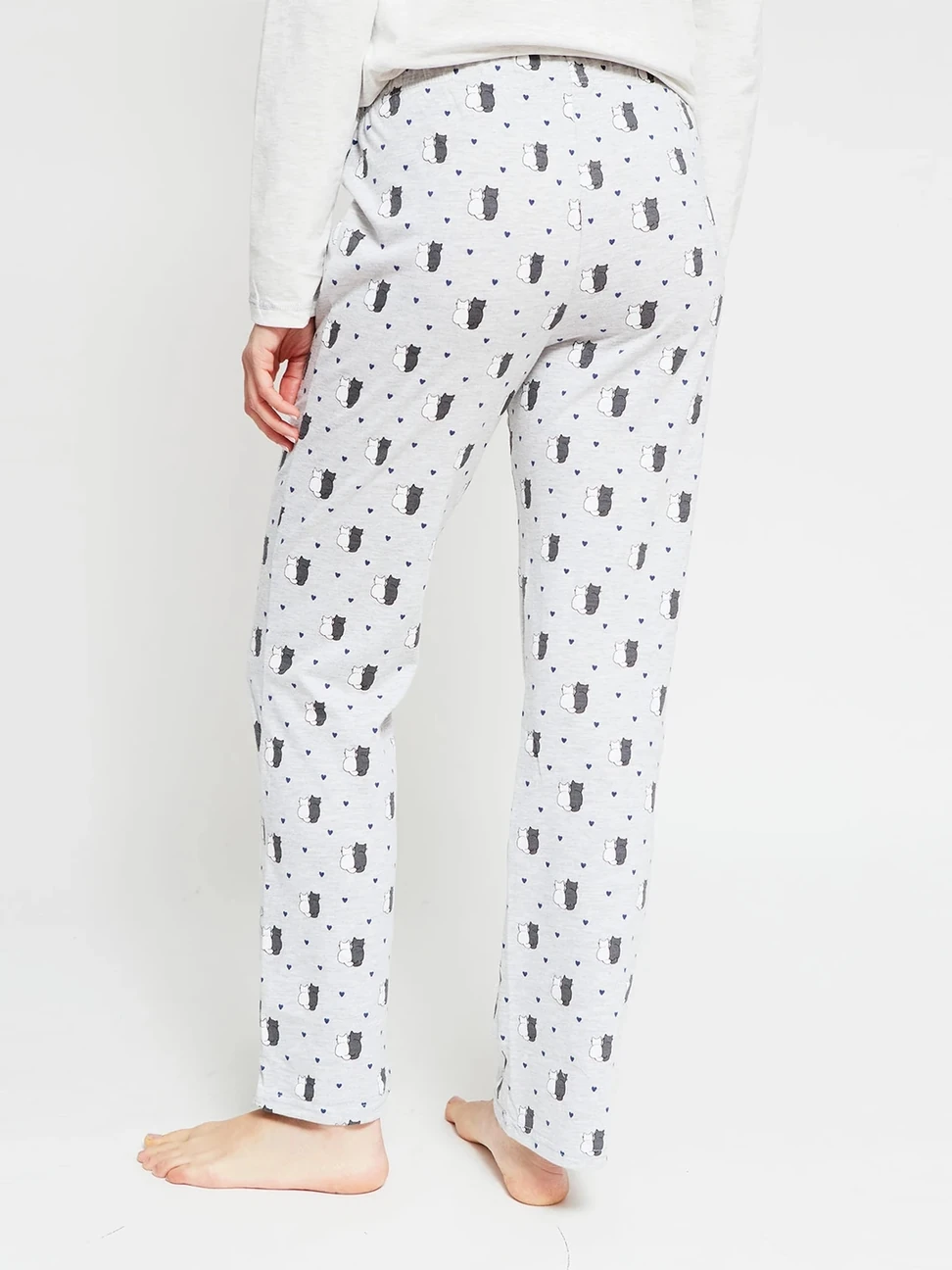 PANTALÓN PIJAMA RECTO MUJER INDEX - 2