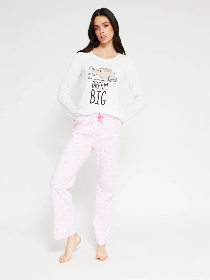 POLO PIJAMA MANGA LARGA MUJER INDEX - 4