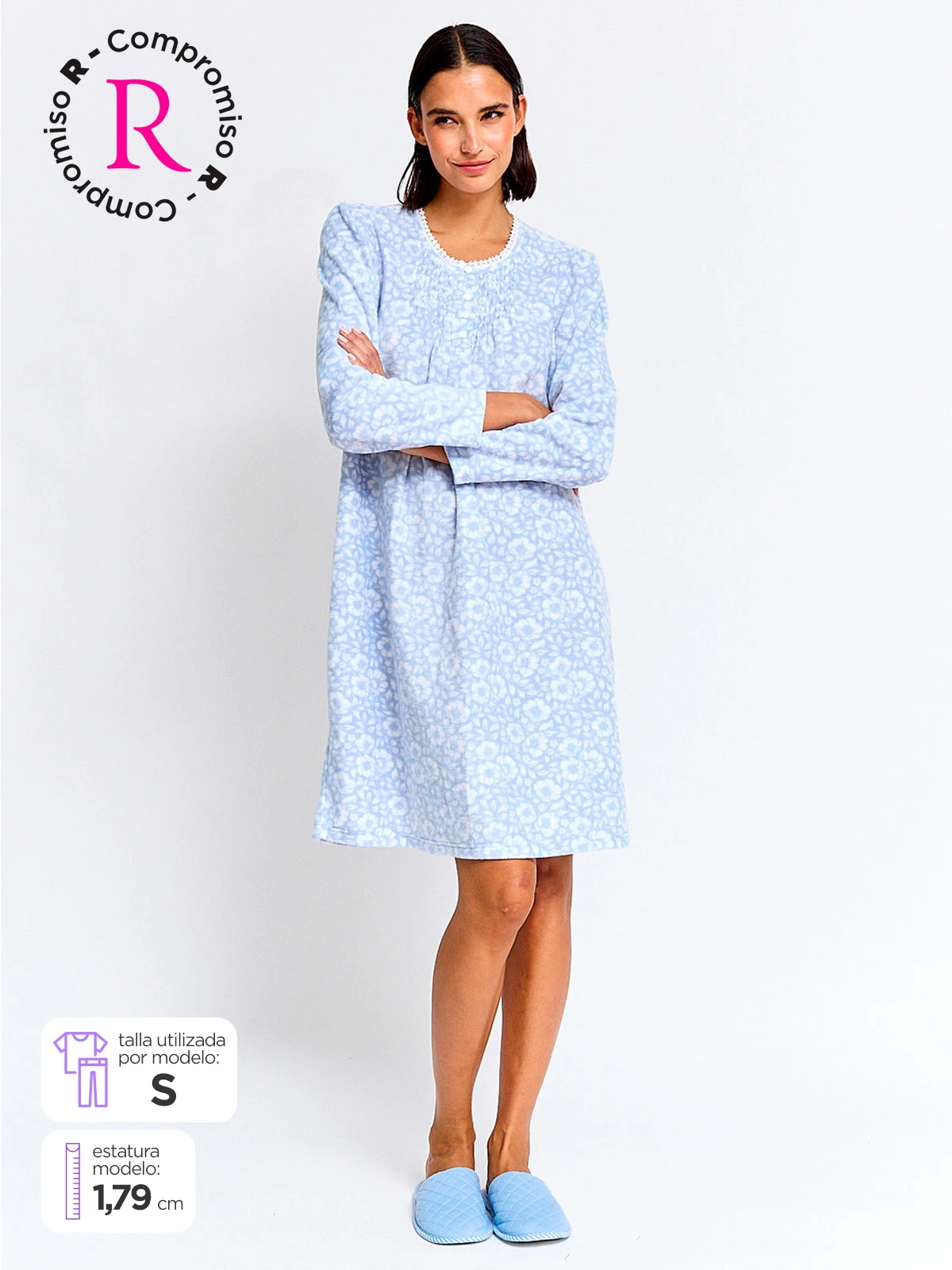 CAMISA MUJER AZIZ POLAR - 1