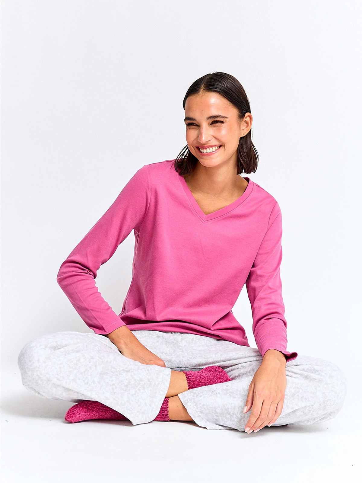 PACK PIJAMA MUJER AZIZ MOKA - 3