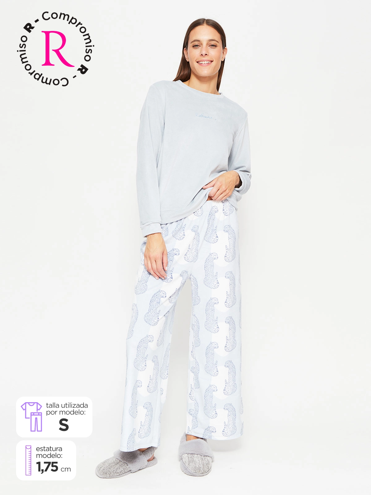 PANTALÓN PIJAMA MUJER MARQUIS VELVET - 1