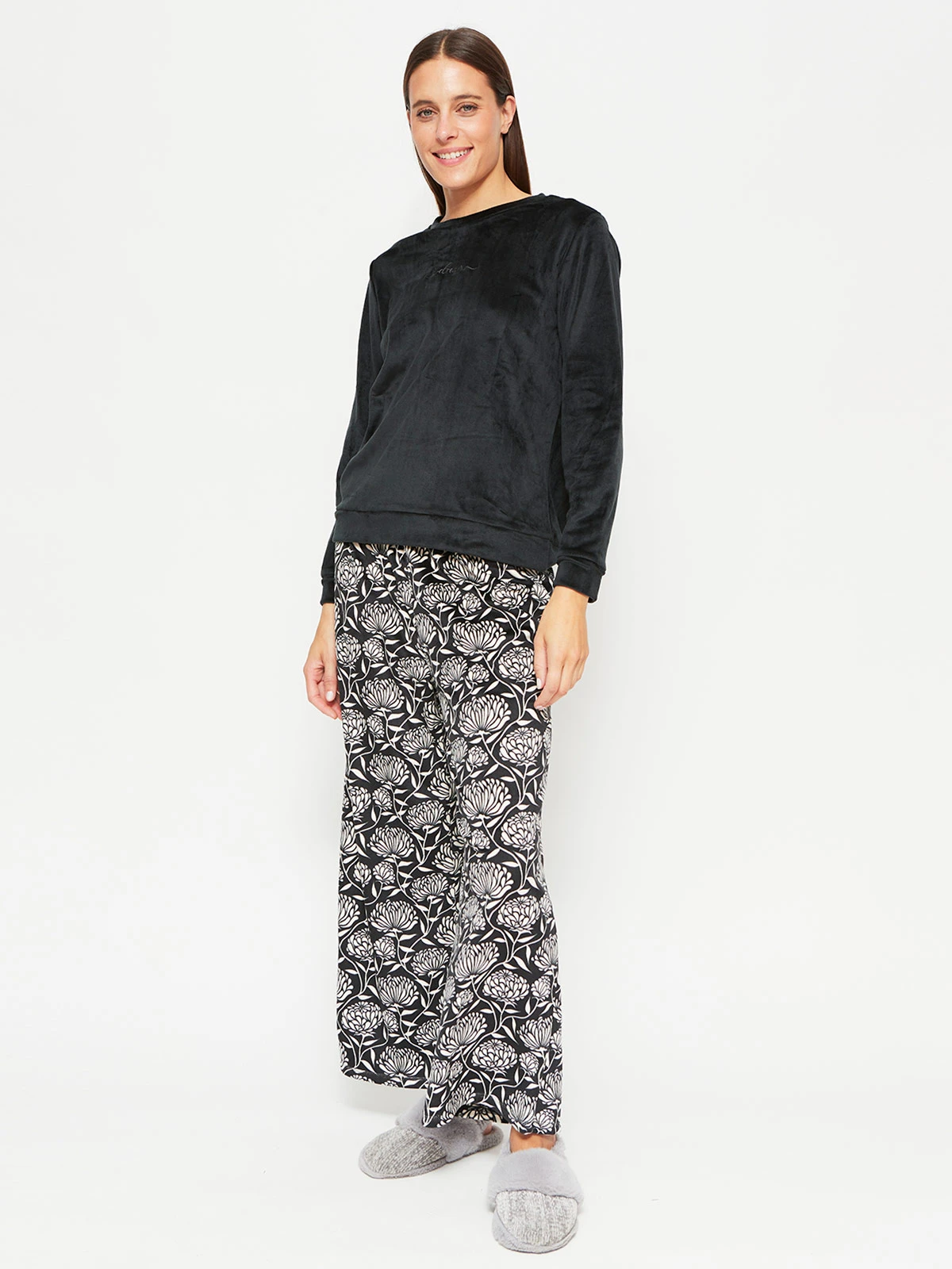POLO PIJAMA MUJER MARQUIS MANGA LARGA - 4